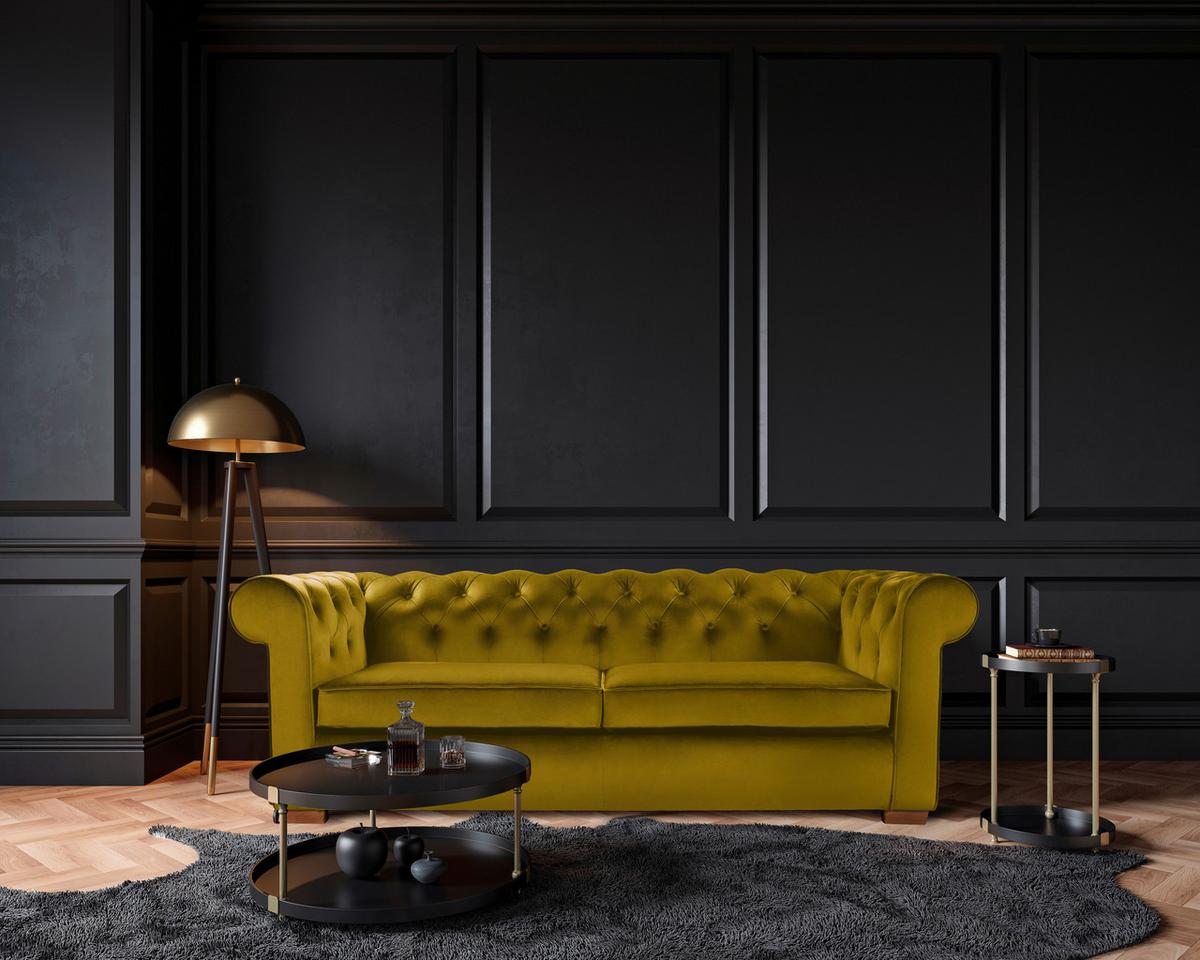 Kanapé Chester - Konventionell (183/93/75cm) - Premium Living