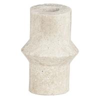 Stabkerzenhalter Maromandia Sandfarben/Beige - Sandfarben/Beige, LIFESTYLE, Stein (7/10cm)