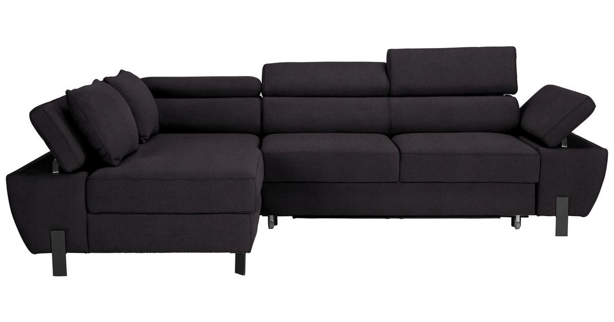 Ecksofa Molina Mini Schwarz » Top-Angebot