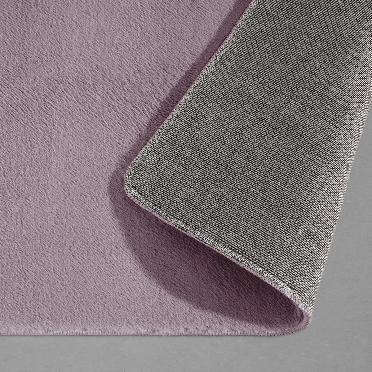 Műszőrme Szőnyeg Tom 50/80 - lila/bézs, Konventionell, szőrme (50/80cm) - Mömax