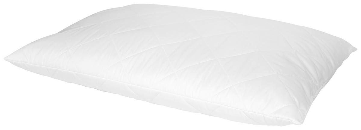 PODUSZKA POD GŁOWĘ OBJEKT 95°C - biały, Basics, tkanina (60/80cm)