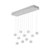 LAMPA WISZĄCA LED MR34441131 CANNON - biały/przezroczysty, Design, tworzywo sztuczne/metal (114/30/200cm) - Musterring