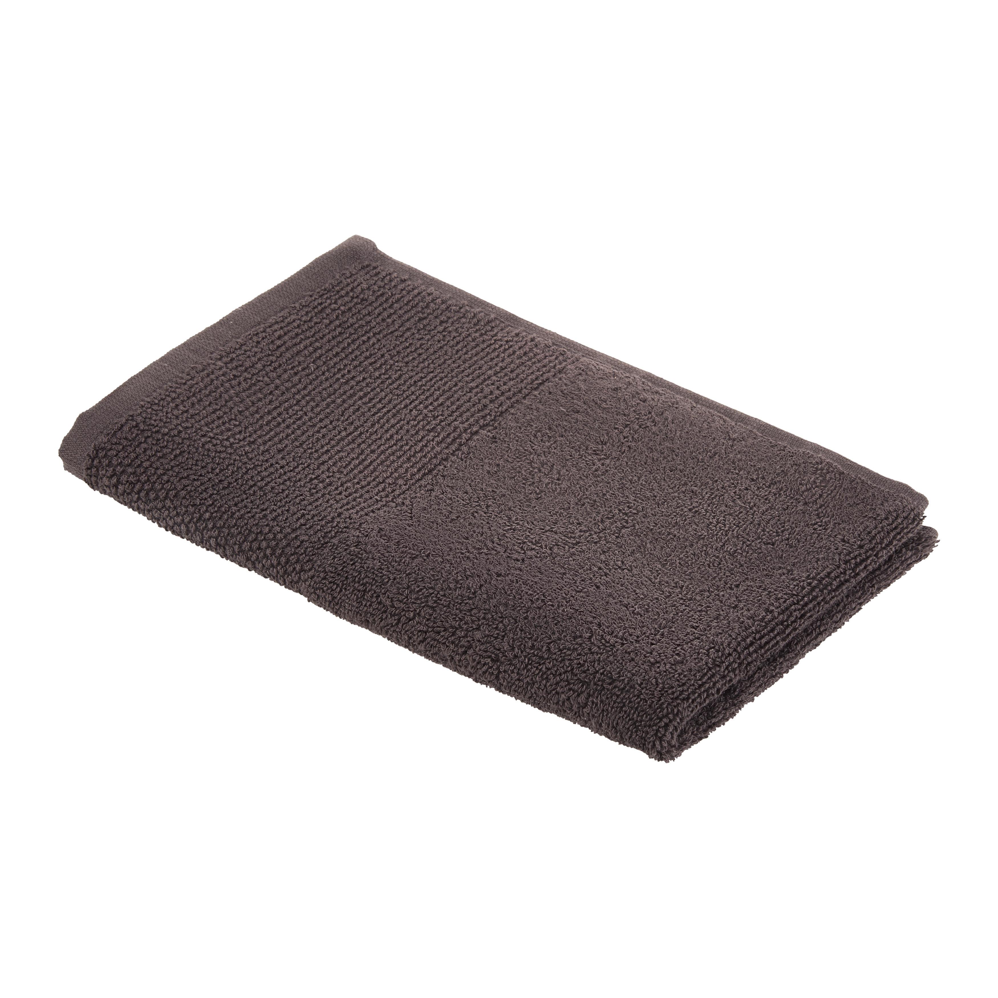 Gästetuch Olivia Braun ca. 30x50cm - Braun, KONVENTIONELL, Textil (30/50cm) - Premium Living