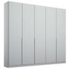 DULAP USI ROTATIVE ALABAMA - gri deschis, Modern, material pe bază de lemn (226/229/54cm) - Modern Living