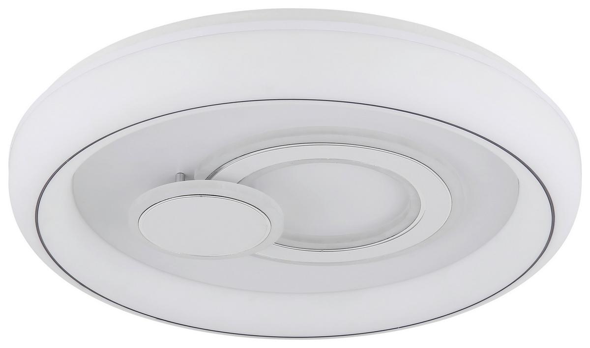 LAMPA SUFITOWA DANIE - biały/opal, Trend, tworzywo sztuczne/metal (48/7,5cm) - Collett's Monde