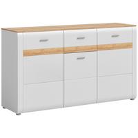 Sideboard Ashton ca. 150x86 cm Aschgrau/Eiche - Design, Holzwerkstoff/Kunststoff (150/86/43cm) - MID.YOU