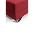 Tabure Mohito - rdeča/krom, Moderno, kovina/tekstil (64/43/92cm) - Premium Living Tabure Mohito - rdeča/krom, Moderno, kovina/tekstil (64/43/92cm) - Premium Living