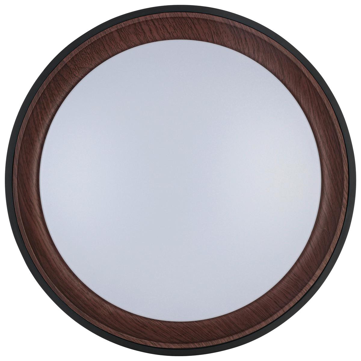 LAMPA SUFITOWA TINA - czarny/biały, Trend, tworzywo sztuczne/metal (40/7cm) - Novel