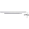 BELYSNING FÖR HYLLPLAN UNIT -BASED- - Modern, metall/plast (87,5cm) - Based