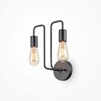 Wandleuchte Gilbert - Schwarz, Trend, Metall (25/17/30.5cm) - MAYTONI