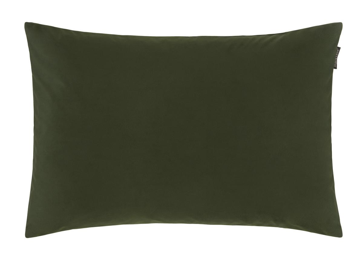 PODUSZKA DEKORACYJNA GWYN - ciemnozielony, Modern, tkanina (40/60cm) - Mary's