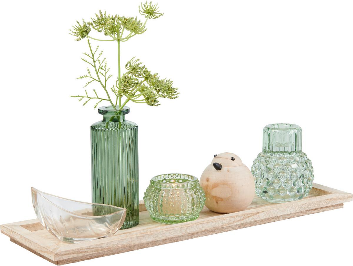 ŚWIECZNIK TEALIGHT - ZESTAW K5033 - różnokolorowy, Lifestyle, tworzywo sztuczne/metal (40/12,5/14cm) - Ambia Home