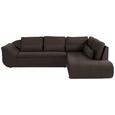 Sedežna Garnitura Carisma - črna/temno rjava, Moderno, umetna masa/tekstil (300/210cm) - Mömax modern living Sedežna Garnitura Carisma - črna/temno rjava, Moderno, umetna masa/tekstil (300/210cm) - Mömax modern living
