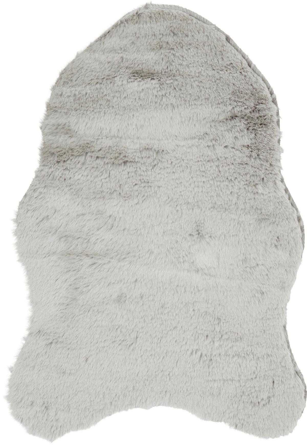 Blană artificială Moia - argintiu/bej, Lifestyle, textil (40/57cm) - Mömax