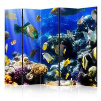 Paravan Underwater Adventure I, 5-Delni, Dvostranski - večbarvno, Basics, tekstil/les (225/172/3cm) - artgeist