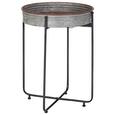 Beistelltisch Grau/Schwarz - Schwarz/Grau, LIFESTYLE, Holz/Metall (48/66/48cm) - Modern Living Beistelltisch Grau/Schwarz - Schwarz/Grau, LIFESTYLE, Holz/Metall (48/66/48cm) - Modern Living