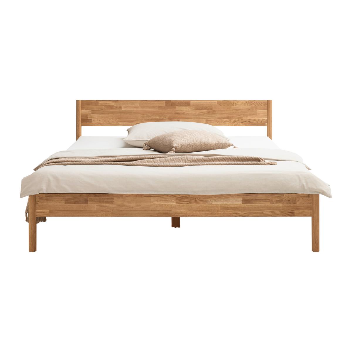Bett Waden Eichefarben ca. 180x200cm - Eichefarben, KONVENTIONELL, Holzwerkstoff (187.3/85cm) - Zandiara
