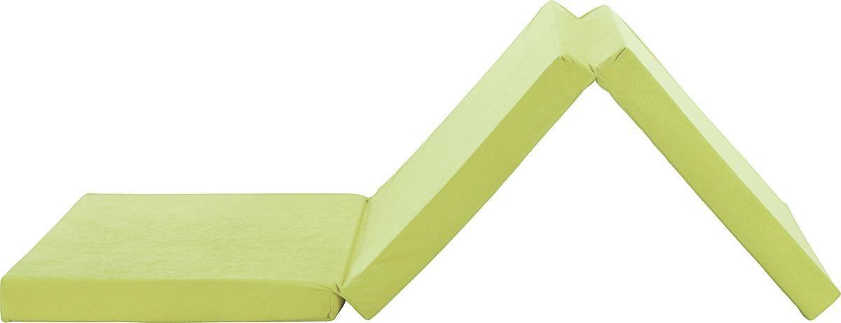 Faltmatratze in Grün ca. 65x185cm - Grün, Modern (65/186cm) - Mömax