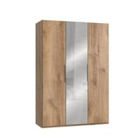 Ormar S Klasičnim Vratima Level 36 A - boje hrasta/boje kroma, Moderno, drvni materijal (150/216/58cm) - Modern Living