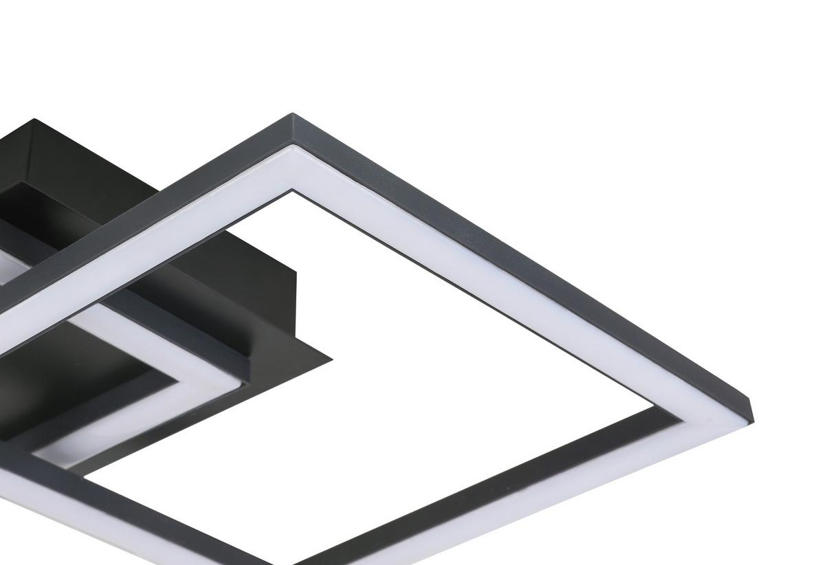 LED-Deckenleuchte Corvin in Schwarz max. 18 Watt online kaufen ➤ mömax