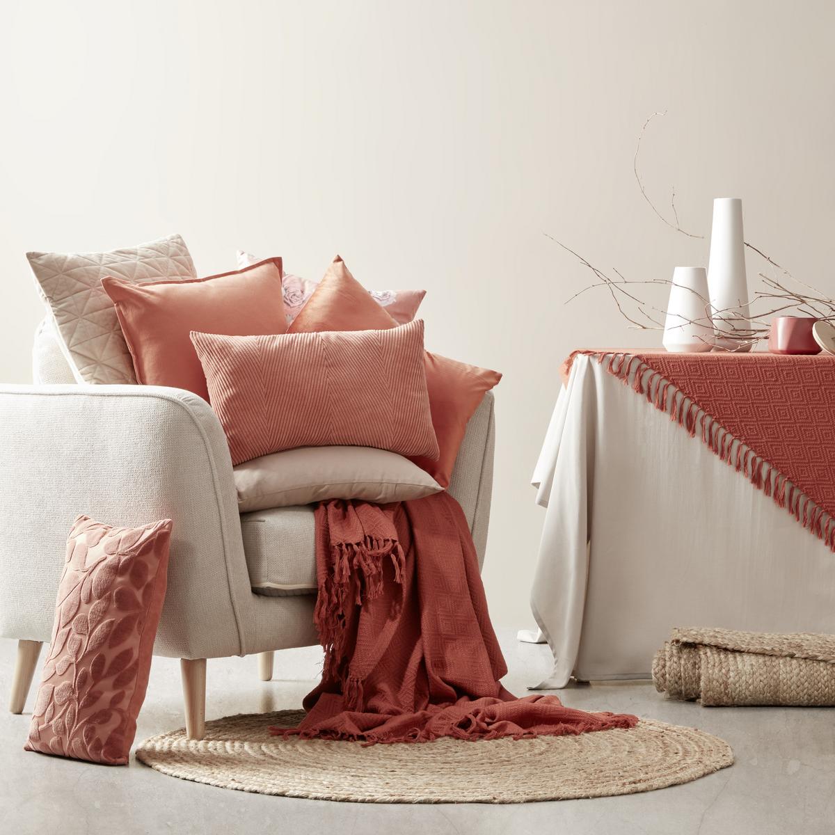 JASTUČNICA CONNY - narančasta, Konvencionalno, tekstil (45/45cm) - Modern Living
