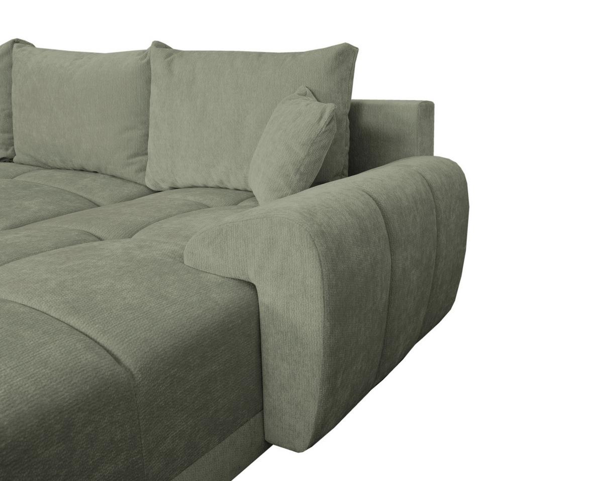 Coltar BONN - verde mentă, Modern, textil (296/89/182cm) - Modern Living