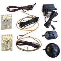 Einlegebeleuchtungs-Set Velasca max. 7 Watt - Schwarz/Weiß, MODERN, Kunststoff - Premium Living