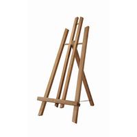 Slikarsko Stojalo Leonardo - rjava, les (50cm) - Modern Living