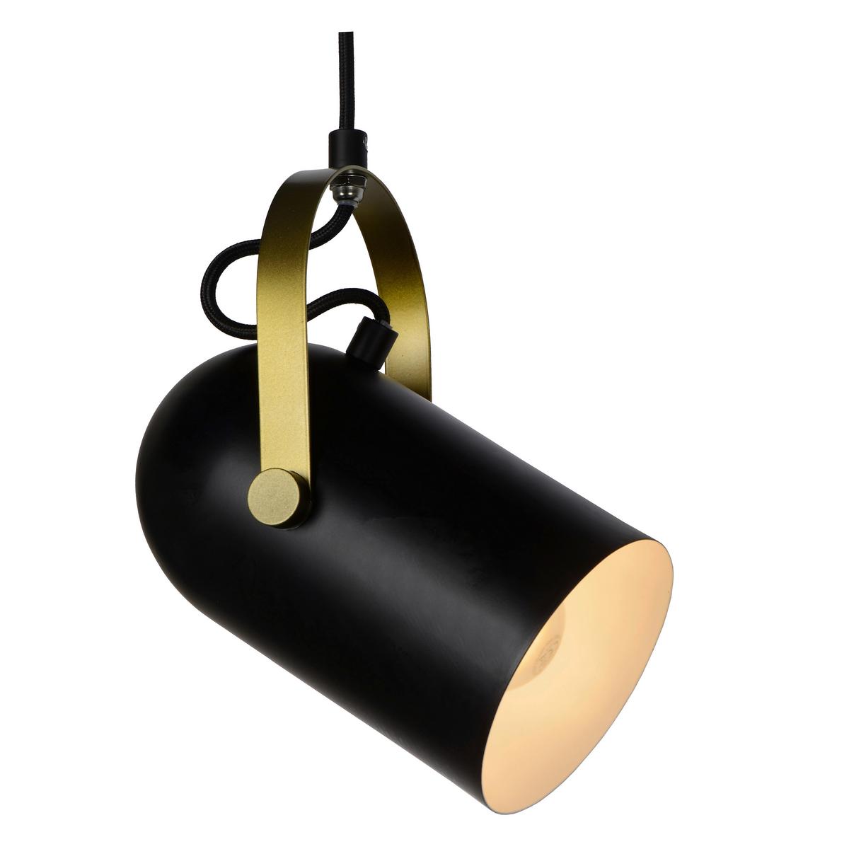 LAMPA WISZĄCA 45466/05/30 SWAPP - czarny, Design, metal (350/12/200cm) - Lucide