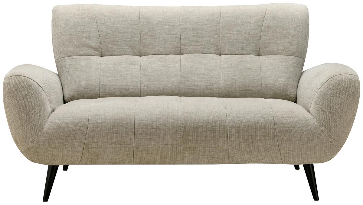 Dvosed Prag, Bež - črna/bež, Basics, kovina/tekstil (165/89/91cm) - P & B