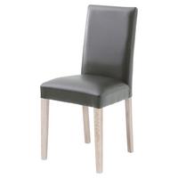 KRZESŁO FIX - szary/kolor dębu sonoma, Konventionell, tkanina/drewno (44/92/57cm) - Carryhome