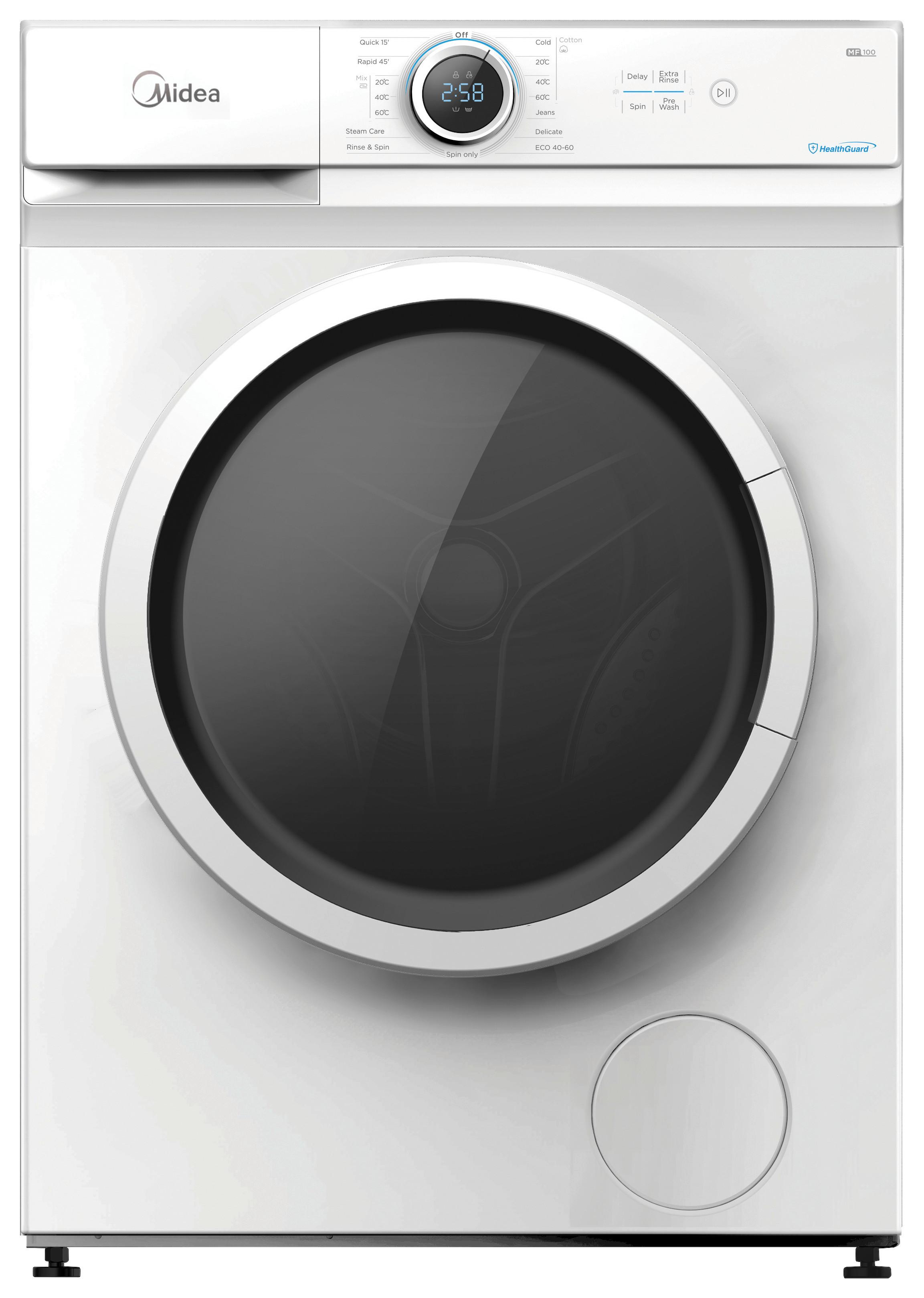 Mosógép Midea Mf100w70b/w-Hr - fehér, Basics (59,5/85/49,5cm) - Midea