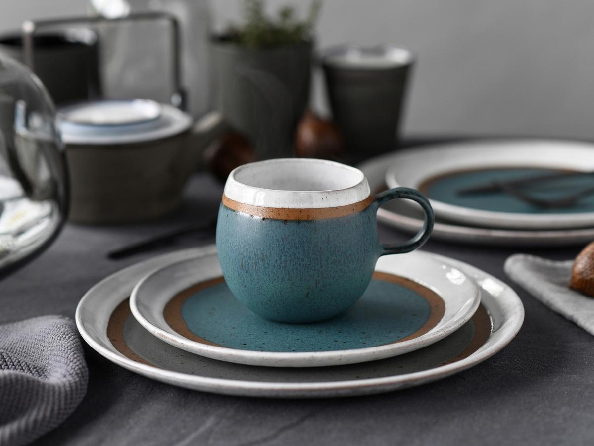 Kombinirani Servis Fjord Bunt, 8-Delni - večbarvno, Moderno, keramika - Creatable