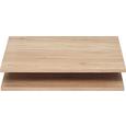 Einlegebodenset in Eichefarben 2er Set - Eichefarben, Holzwerkstoff (52/1,6/34cm) - Mömax modern living Einlegebodenset in Eichefarben 2er Set - Eichefarben, Holzwerkstoff (52/1,6/34cm) - Mömax modern living