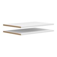 Einlegeboden Multistauraum Weiss matt - Weiss, Modern, Holzwerkstoff (76,9/2,2/48cm)