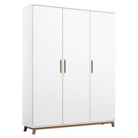 DULAP USI ROTATIVE CARLSSON - alb, Basics, material pe bază de lemn (136/203/53cm) - Modern Living