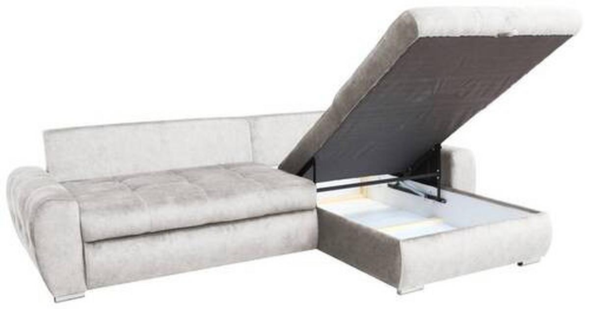 Canapea modulară SOLAR - bej/alb, Modern, lemn/metal (277/175cm) - Modern Living