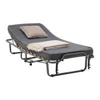Klappbett Best Anthrazit ca. 80x195cm - Anthrazit, Konventionell, Metall (80/195cm) - Mömax