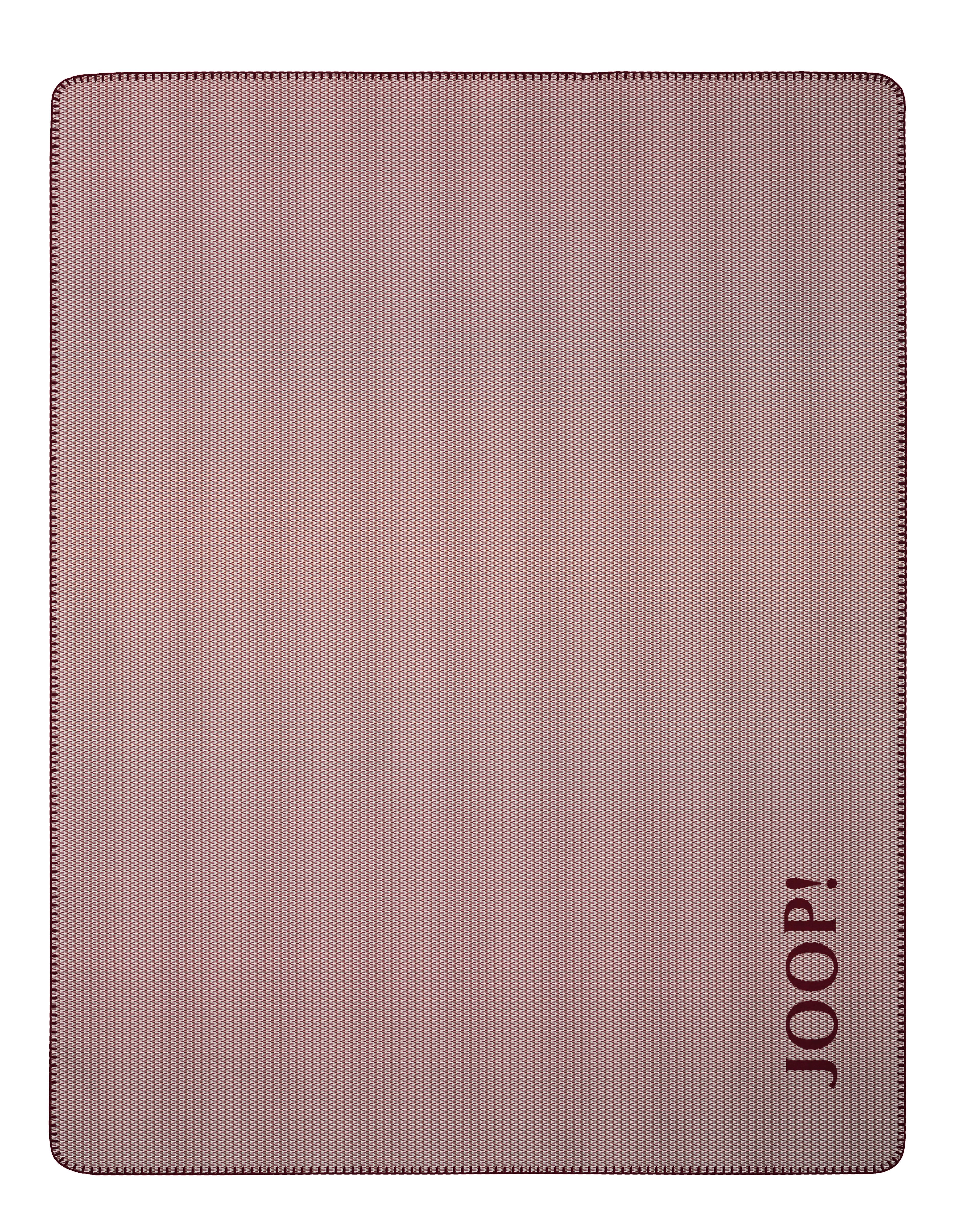 KOC DOMOWY JOOP! WOVEN - ciemnoczerwony, Design, tkanina (150/200cm) - Joop!