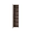 Garderobenschrank in Weiß/Silbereiche - Chromfarben/Weiß, MODERN, Holz/Holzwerkstoff (47/199/39cm) - PREMIUM LIVING