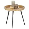 SIDOBORD ARNOLD -SB- - naturfärgad, Lifestyle, metall/trä (40/38/40cm) - Mömax
