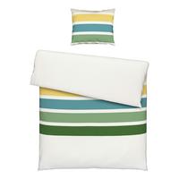 Bettwäscheset Silke - Gelb/Grün, Modern, Textil (160/210cm) - Modern Living