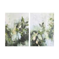 Bilderset CA Multicolor 2-teilig - Multicolor, Basics, Holz/Textil (50/70cm)