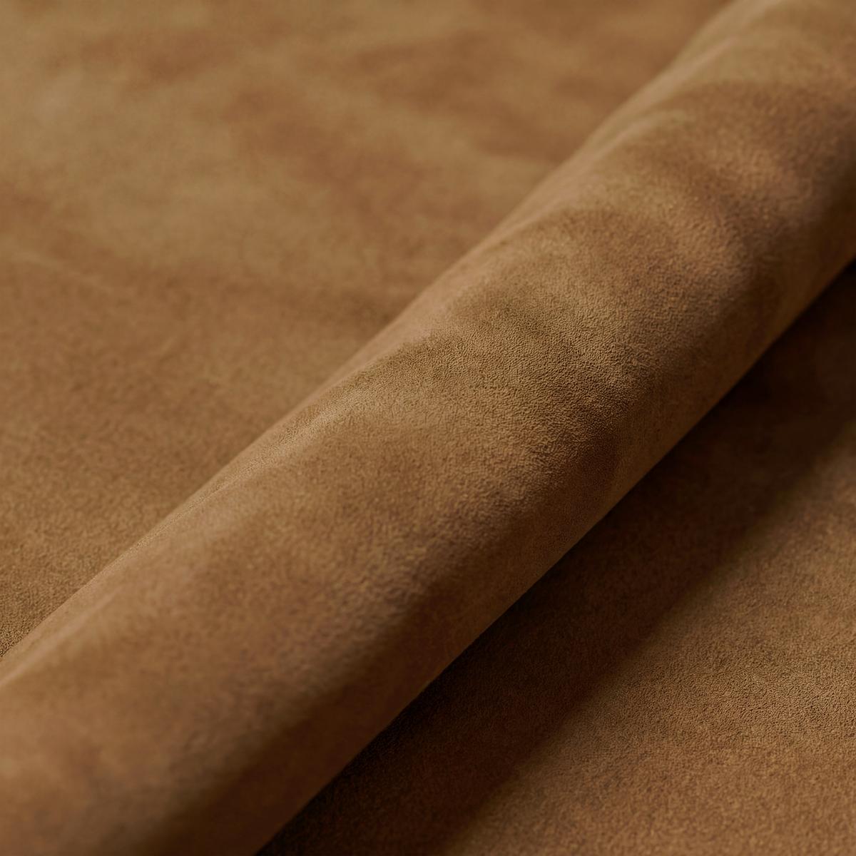 Stuhl Helga Cognac/Schwarz - Cognac/Schwarz, MODERN, Holz/Textil (62/79/59cm) - Mömax