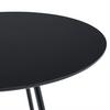 SOFFBORD MICA - svart, Modern, metall/trämaterial (55/55/46cm) - Mömax