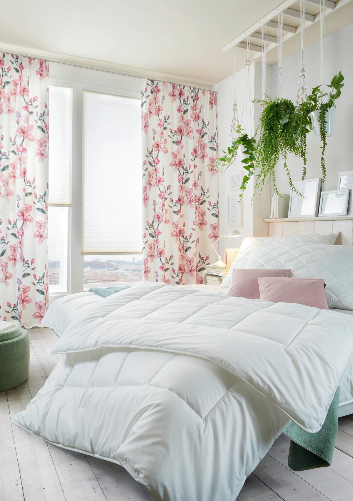 KOŁDRA CAŁOROCZNA ALCANDO UNO - szampanowy, Basics, tkanina (135/200cm) - Billerbeck