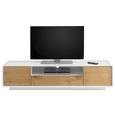 Lowboard in Weiß/Eiche - Eichefarben/Weiß, MODERN, Holz/Holzwerkstoff (170/40/40cm) - PREMIUM LIVING
