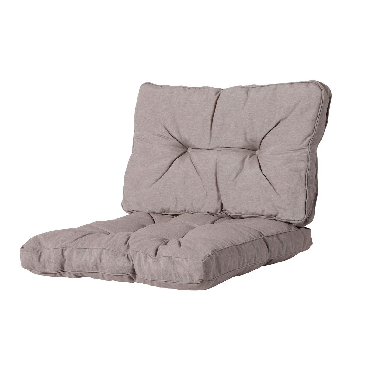 PODUSZKA POD PLECY FLORANCE - taupe, Basics, tkanina (60/43/8cm) - Mömax