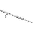 Vorhangstangenset Cardo aus Metall, ca. 200cm - Edelstahlfarben, Metall (200cm) - Premium Living Vorhangstangenset Cardo aus Metall, ca. 200cm - Edelstahlfarben, Metall (200cm) - Premium Living