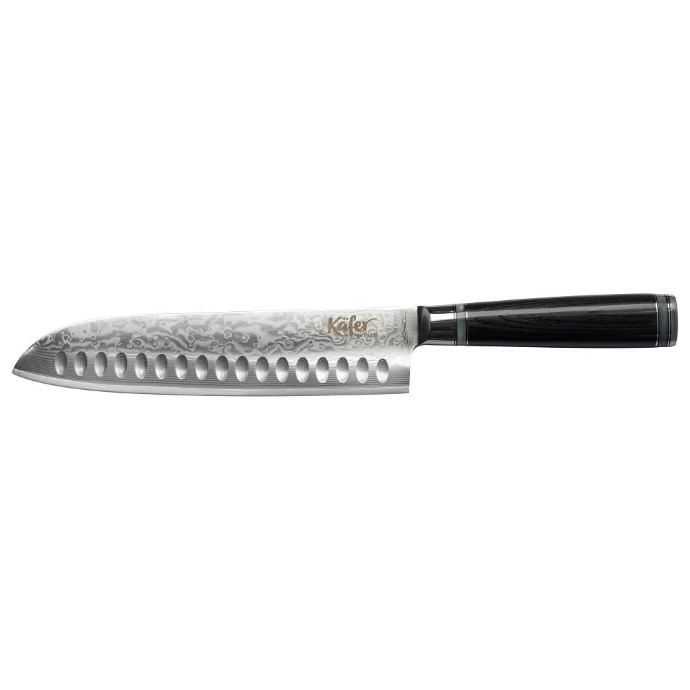 Santoku Kés 4210-Ka - nemesacélszínű, Basics, fém (20.5cm) - Käfer